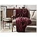 Coperta Di Plaid 150 X 200 Cm Borgogna Tantan - Foto miniatura 11