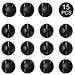 Cable Clips Titolari Ordina Cavi Clip Di Gestione Supporto Del Cavo Desktop Cavo Di Carico Del Cavo Di Gestione Per La Casa Ufficio Auto E Scrivania 15 Pack Nero - Foto miniatura 1