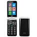 BOSS 4G Cellulare Maxi Display 3.5" Tastiera Fisica Retroilluminata Dual Sim Batteria 1500 mAh Social Skype e WhatsApp Colore Nero - Foto miniatura 1