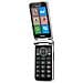 BOSS 4G Cellulare Maxi Display 3.5" Tastiera Fisica Retroilluminata Dual Sim Batteria 1500 mAh Social Skype e WhatsApp Colore Nero - Foto miniatura 3