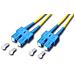 Cavo in Fibra Ottica SC / SC Maschio / Maschio OM3 5 Metri Blu - Foto miniatura 1