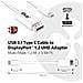 USB 3.1 Type C Cable to DisplayPort 1.2 UHD Adapter - Foto miniatura 4