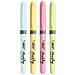 Highlighter Grip Pastel evidenziatore 4 pezzo (i) Blu, Verde, Rosa, Giallo Punta smussata - Foto miniatura 2