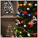 Luci Solari Fatate 5 pz 5x200 LED Bianco Freddo Interni Esterni - Foto miniatura 3