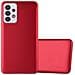 Custodia Compatibile Con Samsung Galaxy A33 5g In Rosso Metallico - Coperchio Protettivo In Silicone Tpu Flessibile - Foto miniatura 1