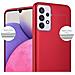 Custodia Compatibile Con Samsung Galaxy A33 5g In Rosso Metallico - Coperchio Protettivo In Silicone Tpu Flessibile - Foto miniatura 4