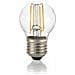 Lampadina E27 Sfera 4w 3000k Cri80 Trasp Dimm - 188942 - Foto miniatura 3
