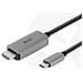CAC-1587 adattatore per inversione del genere dei cavi USB Gen2 Type-C HDMI tipo A (Standard) Nero - Foto miniatura 2