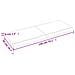 Piano Bagno Marrone 140x50x (2-6) cm Legno Massello Trattato - Foto miniatura 7