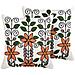 Set Di 2 Cuscini Vellore Cotone 50 X 50 Cm Multicolore Trama Floreale - Foto miniatura 4