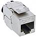 Keystone Rj45 Jack Slim, Snap-in, Cat. 8.1, Fascetta Integrata - Foto miniatura 1