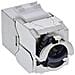 Keystone Rj45 Jack Slim, Snap-in, Cat. 8.1, Fascetta Integrata - Foto miniatura 3