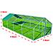 Gabbia Per Animali Da Esterno - Recinto Per Polli 3 X 8m X 2m H - 24 Mq - Foto miniatura 1
