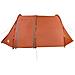 Tenda da Campeggio a Tunnel per 4 Persone Grigio e Arancione - Foto miniatura 7