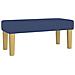 Giroletto a Molle con Materasso Blu 120x190 cm in Tessuto - Foto miniatura 8