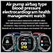 Smartwatch Con Monitoraggio Della Pressione Sanguigna E Ecg, Compatibile Con Huawei, Samsung, Apple, Garmin Black - Foto miniatura 4