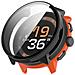 Custodia Protettiva Con Pellicola Integrata Per Suunto Run: Protezione Completa Black - Foto miniatura 4