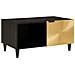 Tavolino da salotto Nero e Oro 80 x 50 x 40 cm - Foto miniatura 1
