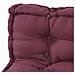 Cuscino per Divano Pallet 3 pcs Bordeaux Tessuto - Foto miniatura 4