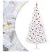 Albero di Natale artificiale Bianco 300 cm PVC e Acciaio - Foto miniatura 1