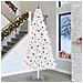 Albero di Natale artificiale Bianco 300 cm PVC e Acciaio - Foto miniatura 2
