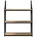 Scaffale da parete Rovere artigianale 60 x 21 x 78,5 cm - Foto miniatura 5