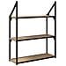Scaffale da parete Rovere artigianale 60 x 21 x 78,5 cm - Foto miniatura 7