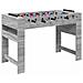 Tavolo da Foosball Sonoma grigia 125 x 60,5 x 80 cm - Foto miniatura 1