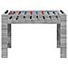 Tavolo da Foosball Sonoma grigia 125 x 60,5 x 80 cm - Foto miniatura 4
