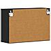 Armadio pensile Nero 60 x 20 x 40 cm Legno multistrato - Foto miniatura 8