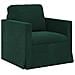 Set di divani 2 pcs Verde Scuro 228 x 78 x 80 cm Velluto - Foto miniatura 4