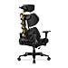 Terminator Elite Gold Sedia da gaming per PC Seduta imbottita Nero, Oro - Foto miniatura 4