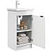 Mobile da bagno con lavabo Bianco Lucido 42 x 40 x 84,5 cm - Foto miniatura 2