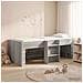Letto Alto per Bambini 2 pcs Sonoma grigio 90 x 200 cm - Foto miniatura 3