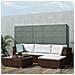 Set Divani da Giardino 5 pz con Cuscini in Polyrattan Marrone - Foto miniatura 2