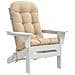 Cuscino per Lounger Sole PUTTEN 100% Poliestere Crema - Foto miniatura 2