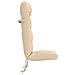 Cuscino per Lounger Sole PUTTEN 100% Poliestere Crema - Foto miniatura 4