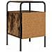 Armadio da Notte 2 pz Rovere Fumo Legno ingegnerizzato - Foto miniatura 8