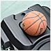Canestro Da Basket Altezza Regolabile In Acciaio Con Base 112×72cm×2.45-3.05m - Foto miniatura 7