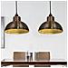 Lampadari 2 P Semisferici Color Rame - Foto miniatura 3