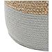Pouf Grigio Chiaro 46x48cm Dalama - Foto miniatura 12