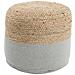 Pouf Grigio Chiaro 46x48cm Dalama - Foto miniatura 19