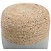 Pouf Grigio Chiaro 46x48cm Dalama - Foto miniatura 9
