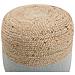 Pouf Grigio Chiaro 46x48cm Dalama - Foto miniatura 15