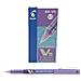 011703 Hi-tecpoint V5 - Roller A Inchiostro Liquido - Viola- Punta Fine - Conf. 12 Pz - Foto miniatura 1