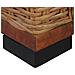 Divano a 2 Posti con Cuscini Marrone in Rattan Naturale 155 x 78 x 66 cm - Foto miniatura 14