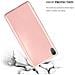 Custodia Compatibile Con Sony Xperia Xa In Oro Rosa Metallico - Coperchio Protettivo In Silicone Tpu Flessibile - Foto miniatura 6