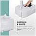 Lavabo Portatile Da Campeggio Con 2 Ruote, Maniglia, Serbatoio Acqua 17l E Serbatoio Sapone 3.5l - Foto miniatura 6