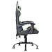SEDIA GAMING RHOMBUS PF10 - PVC, Doppio Cuscino, Schienale Reclinabile, Nero Verde (ITCGPF10BG) - Foto miniatura 5