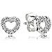 290528cz - Orecchini A Wolf Da Donna Con Zirconi, Argento Sterling 925 - Foto miniatura 3
